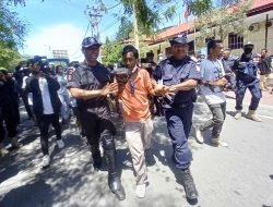 PNTL Detein Tan Manifestante Hosi AMN Na’in-Ida