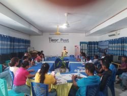CVTL Hamutuk Banco de Sangue Halo Sosializasaun ba Staff Timor Post