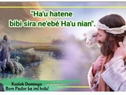 Kaer Metin no Ha-Abut-an Iha Jesus- Kristo Mak Sei Moris no Fo Fuan Barak